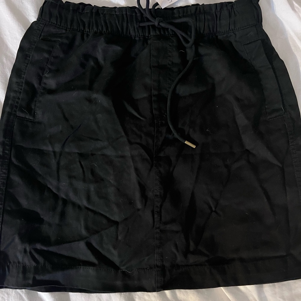 LOFT Black Mini Skirt